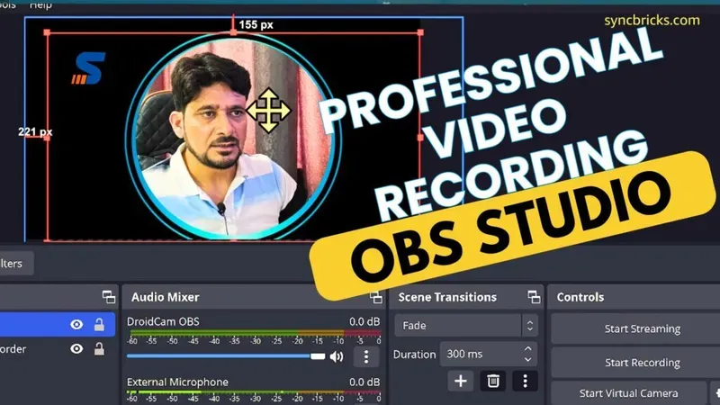 OBS Studio Course: Professional Video Streaming and Recording course artwork