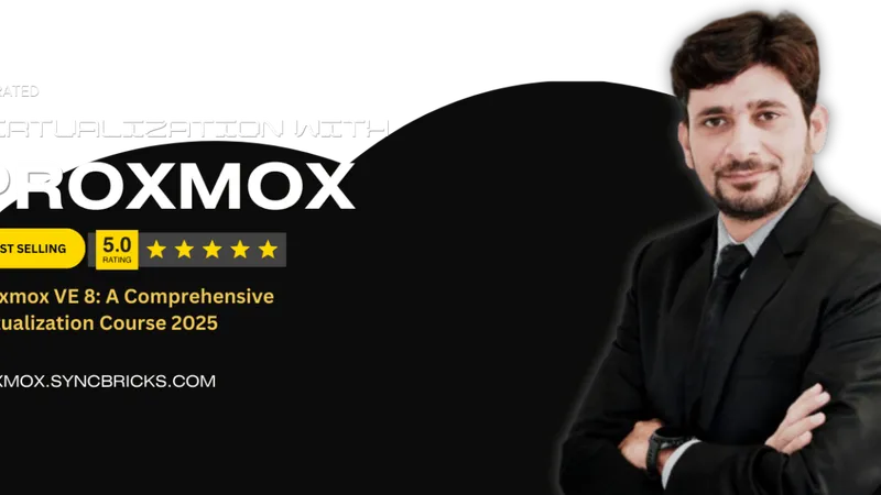 Proxmox VE Course: Virtualization, Clustering, Ceph and AI course artwork