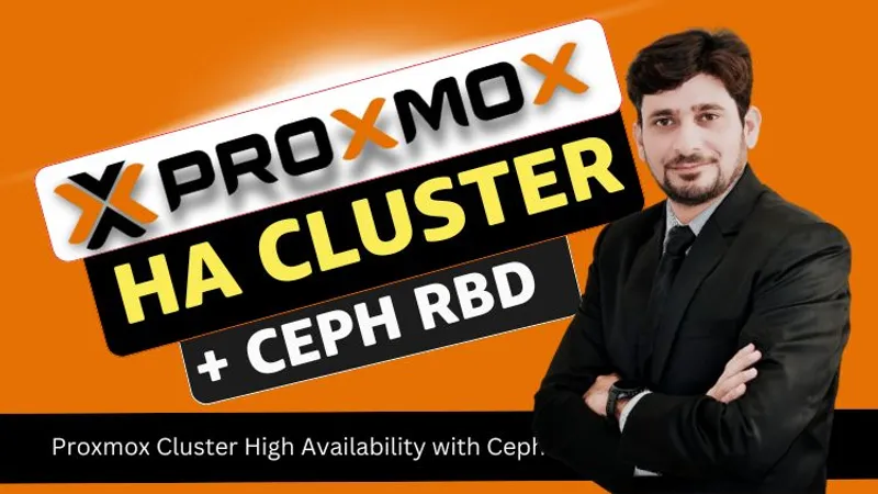 Proxmox HA Cluster with Ceph: Practical Lab Course course artwork